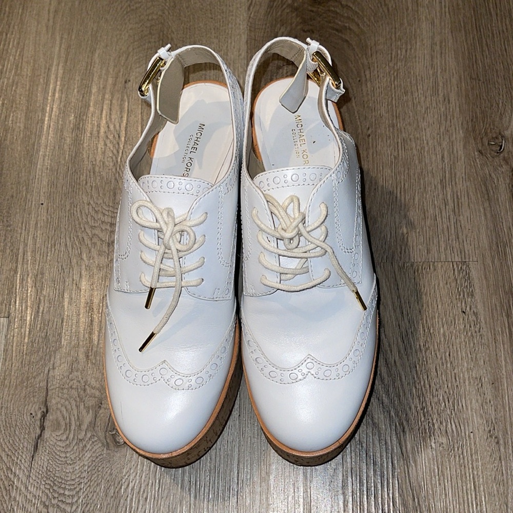 Michael Kors Collection Lex Platform Oxford Slingbacks 39.5 - Picture 3 of 8